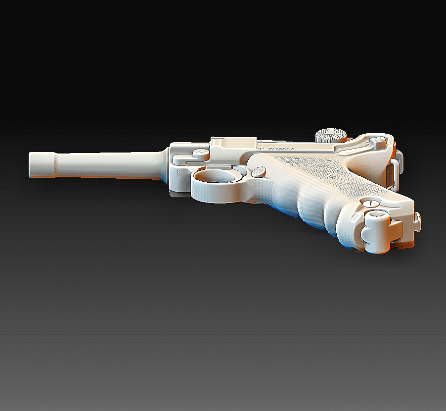 STL file Luger P 08・3D printable design to download・Cults